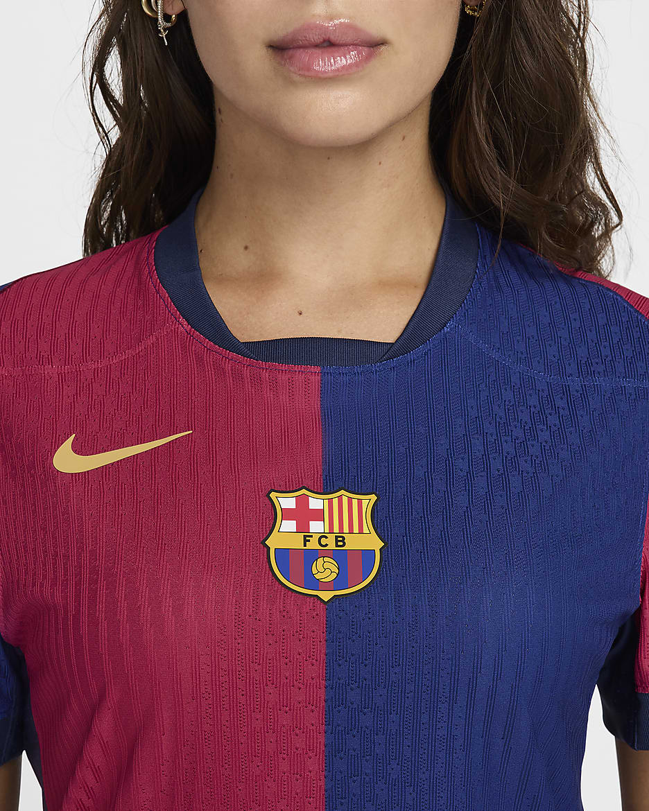 F.C. Barcelona 2024 25 Match Home Women s Nike Dri FIT ADV Football Authentic Shirt